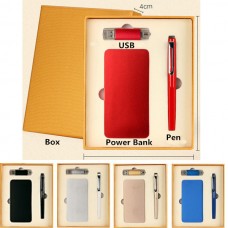 Portable Power Bank Pen USB Three-in-one Gift Set Portable Power Bank Pen USB Three-in-one Gift Set
