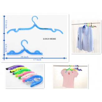 Translucent Foldable Clothes Hanger