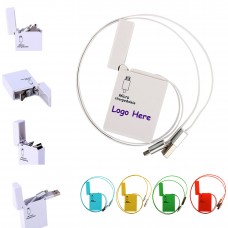 Retractable USB Data line for Android Easy Carry Retractable Lighter Style  Micro USB Cable