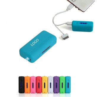 Power bank charger with light
