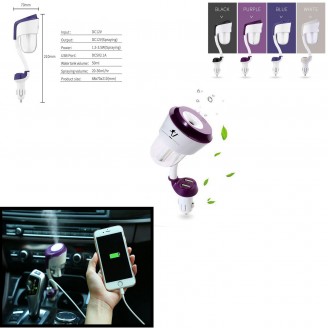 Car Humidifer Aroma Diffuser Steam Air Car Humidifer Aroma Diffuser Steam Air
