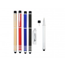 Dual Cap Off Aluminum Ballpoint Pen & Highlighter Dual Cap Off Aluminum Ballpoint Pen & Highlighter