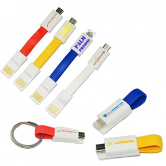 Multi-Adaptor Charging Cable With Keychain Multi-Adaptor Charging Cable With Keychain