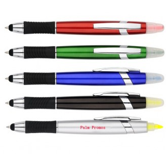 3-in-1 Stylus Ballpoint Pen/Highlighter