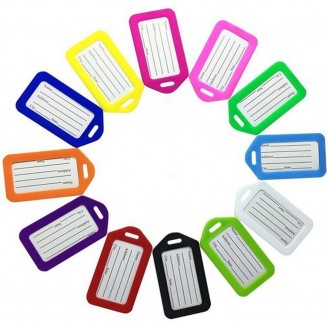 Semi-rigid Luggage Tag