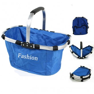 Folding Shopping Picnic Basket