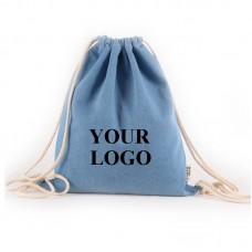 Cotton Canvas Drawstring Backpack