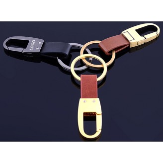Metal And Leather Keychains Metal And Leather Keychains