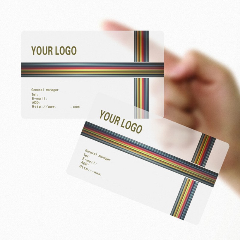 PVC Frosted Business Card