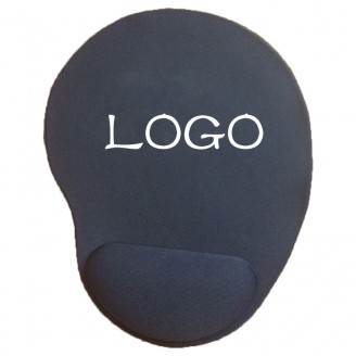 Oval Mouse Pad with Wrist Rest Oval Mouse Pad with Wrist Rest