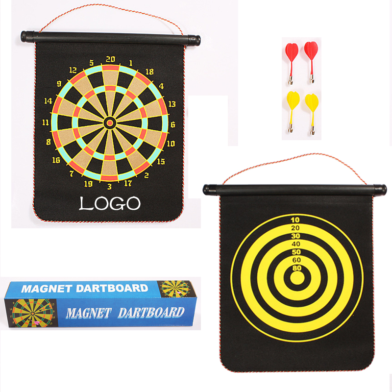 Safe Dart Board Set With 4 Darts