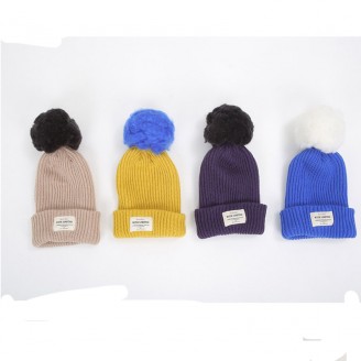 Knitted Hat With Custom Label