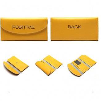 Solid Color Women Leather Wallet Solid Color Women Leather Wallet