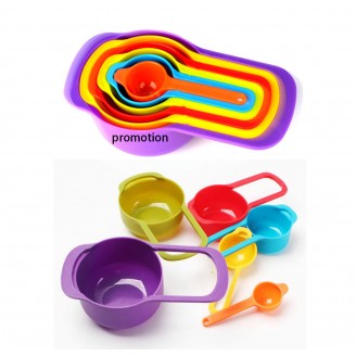 6pcs Colorful Measure Spoon Scoop 6pcs Colorful Measure Spoon Scoop
