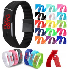 LED Watch Silicone Strap LED Bracelet Watch LED Watch Silicone Strap LED Bracelet Watch