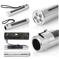 Solar LED Flashlight