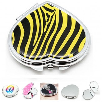 Heart-shaped Folding Mirror 