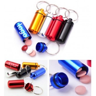 Pillbox Keychain Pillbox Keychain