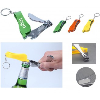 Nail Clipper Opener Bottle Opener Keychain