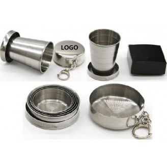 Stainless Steel Folding Portable Cup