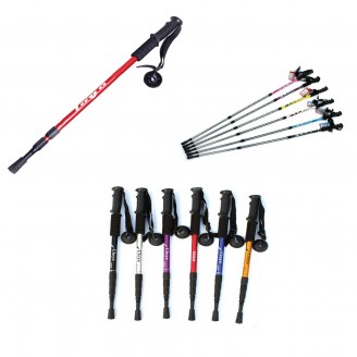 3 Section Aluminum Alloy Alpenstock 3 Section Aluminum Alloy Alpenstock