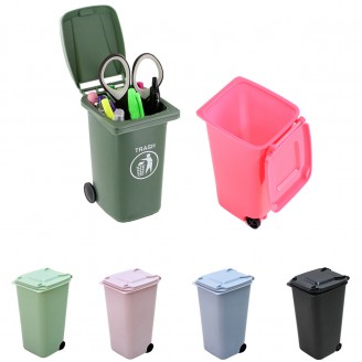 Mini desk Trash Can And Recycle Can Pen Holder Mini desk Trash Can And Recycle Can Pen Holder