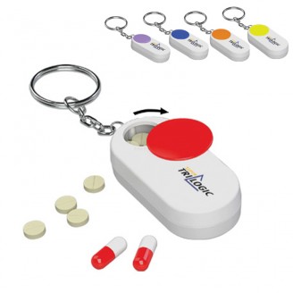 Pill box Holder Keychain Pill box Holder Keychain