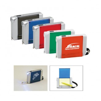 Tape measure and LED flashlight with Netbook