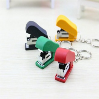 Mini Stapler Key Ring