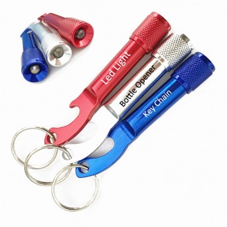 LED Flashlight With Bottle Opener And Key Chain LED Flashlight With Bottle Opener And Key Chain