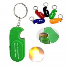 3-In-1 Keyring With Bottle Opener And LED light 3-In-1 Keyring With Bottle Opener And LED light