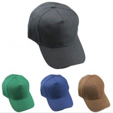 Poly-cotton twill baseball cap