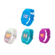 Silicone digital watches with LED for women and kids Silicone digital watches with LED for women and kids