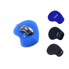 Mouse Pad with Gel Wrist Pad