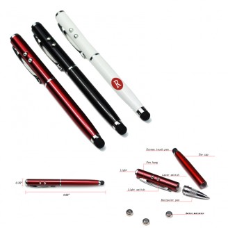 3 to 1 Laser capacitance pen ball-point pen 3 to 1 Laser capacitance pen ball-point pen