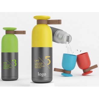Stainless steel thermos vacuum and insulated