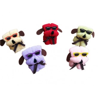 Dog cake towel Dog cake towel