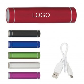 2200mAh Portable Metal Lipstick Power Bank 2200mAh Portable Metal Lipstick Power Bank